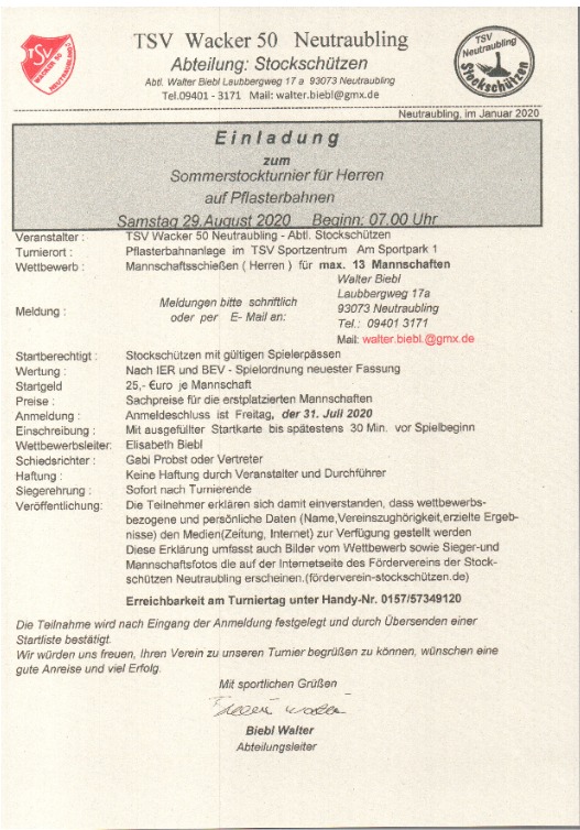 AUS Neutraubling 2020