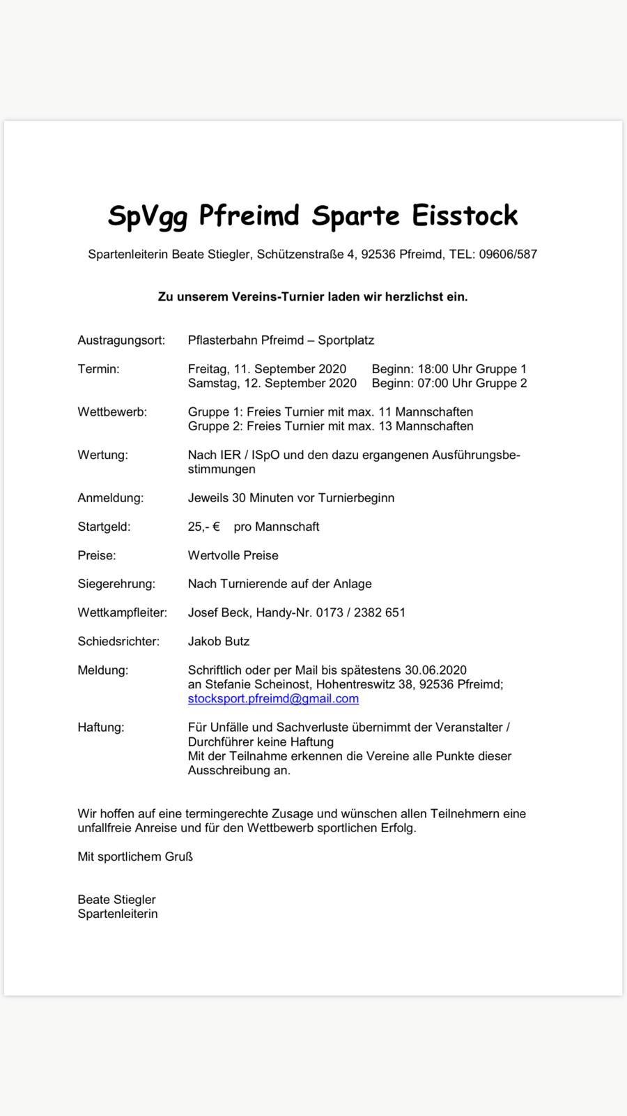 AUS Pfreimd 2020