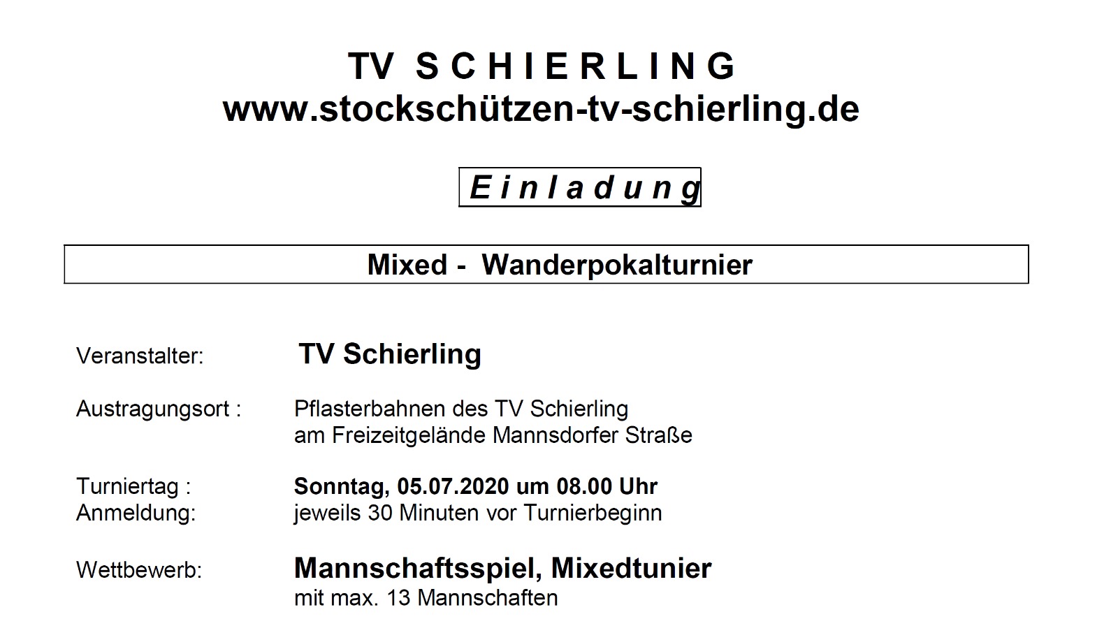 AUS Schierling Mixed 2020