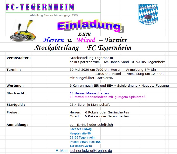 AUS Tegernheim 2020