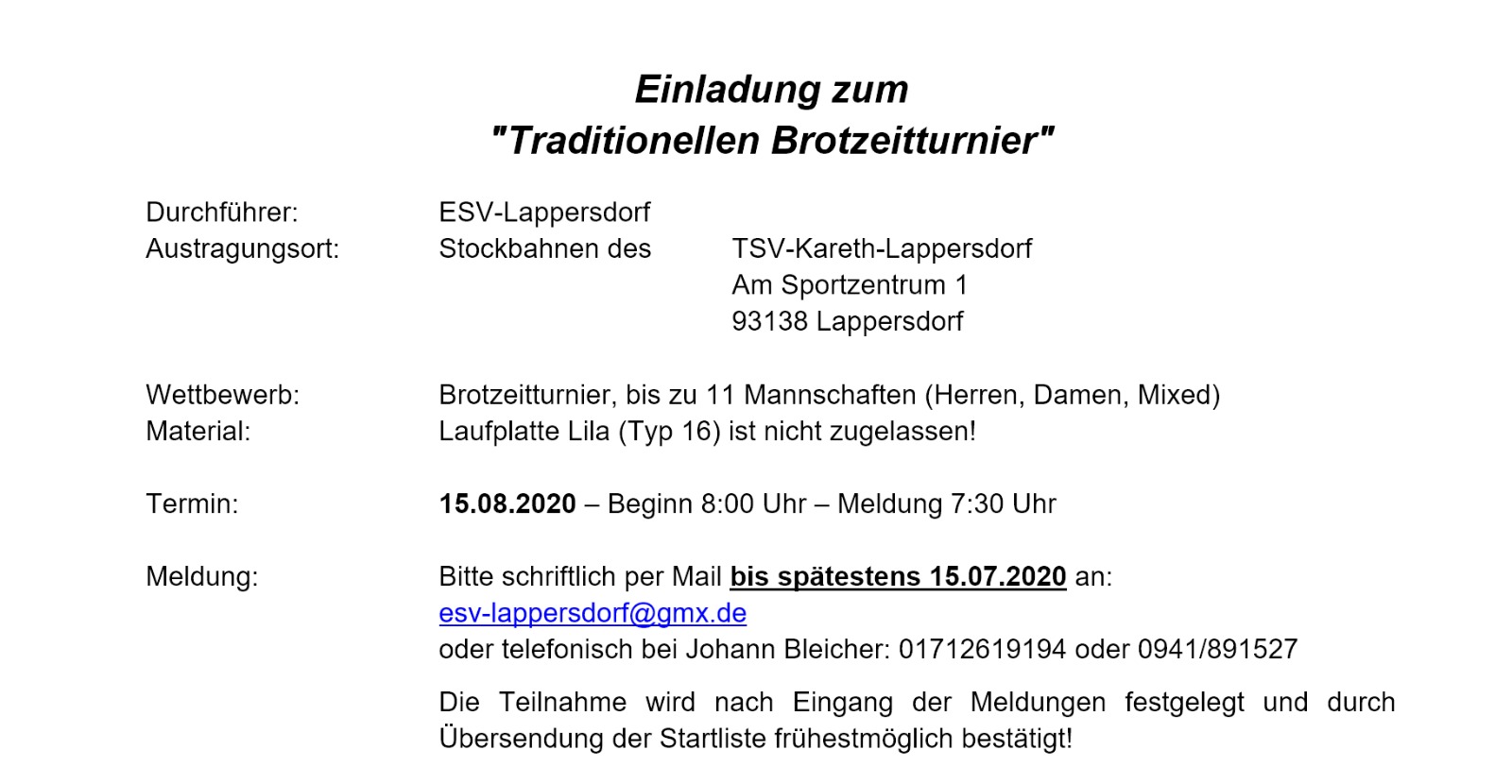 AUS TraditionellesBrotzeitLappersdorf2020