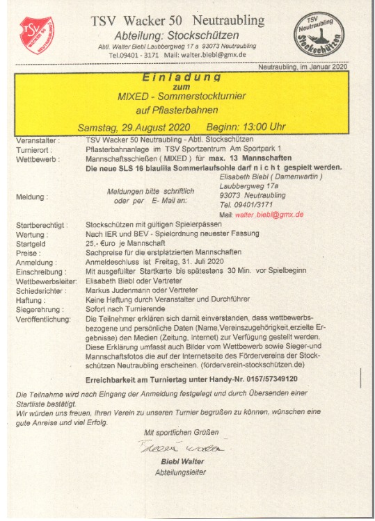 AUs Neutraubling Mixed 2020